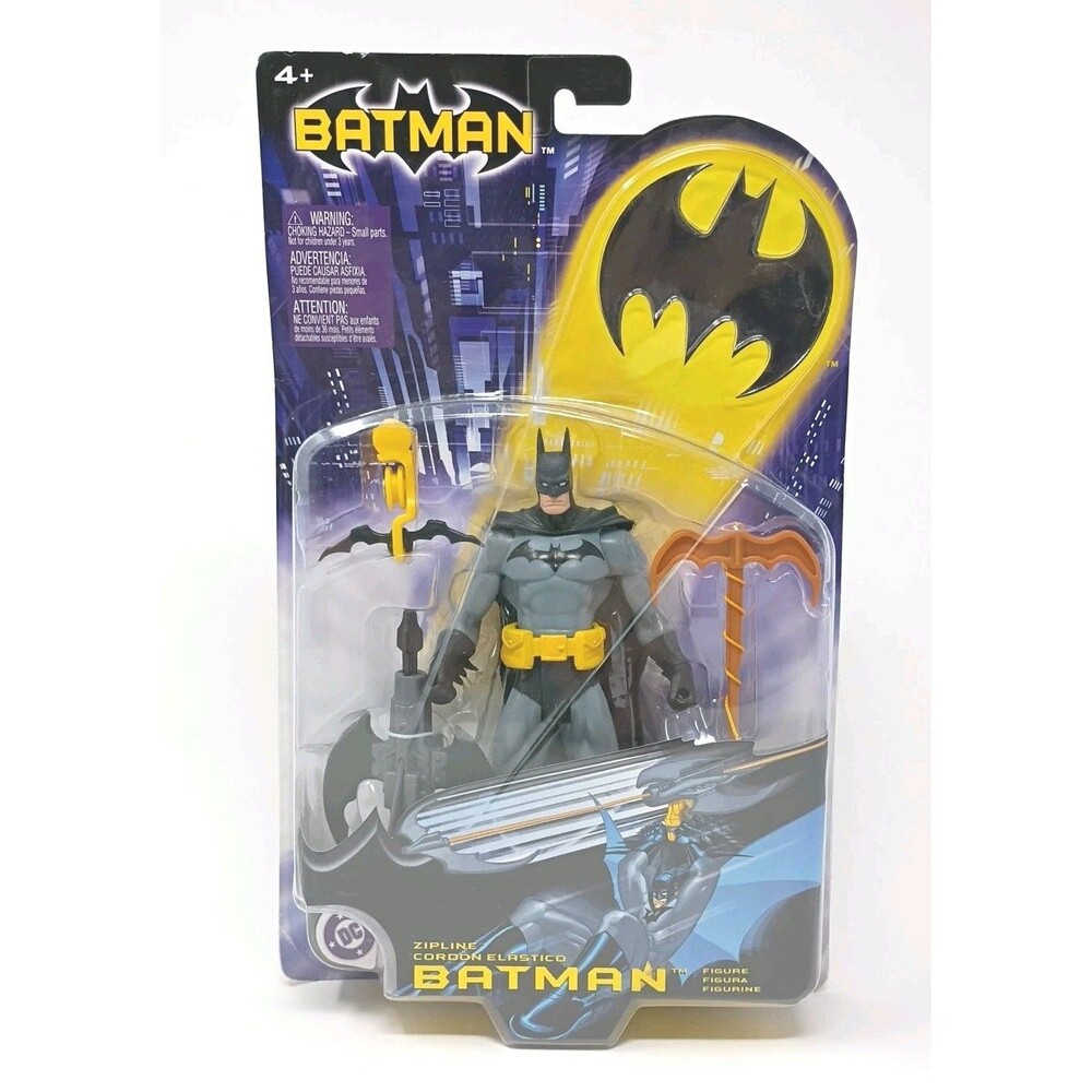 Mattel Batman Zipline Batman Action Figure Sealed Gordon Elastico DC Comics NEW